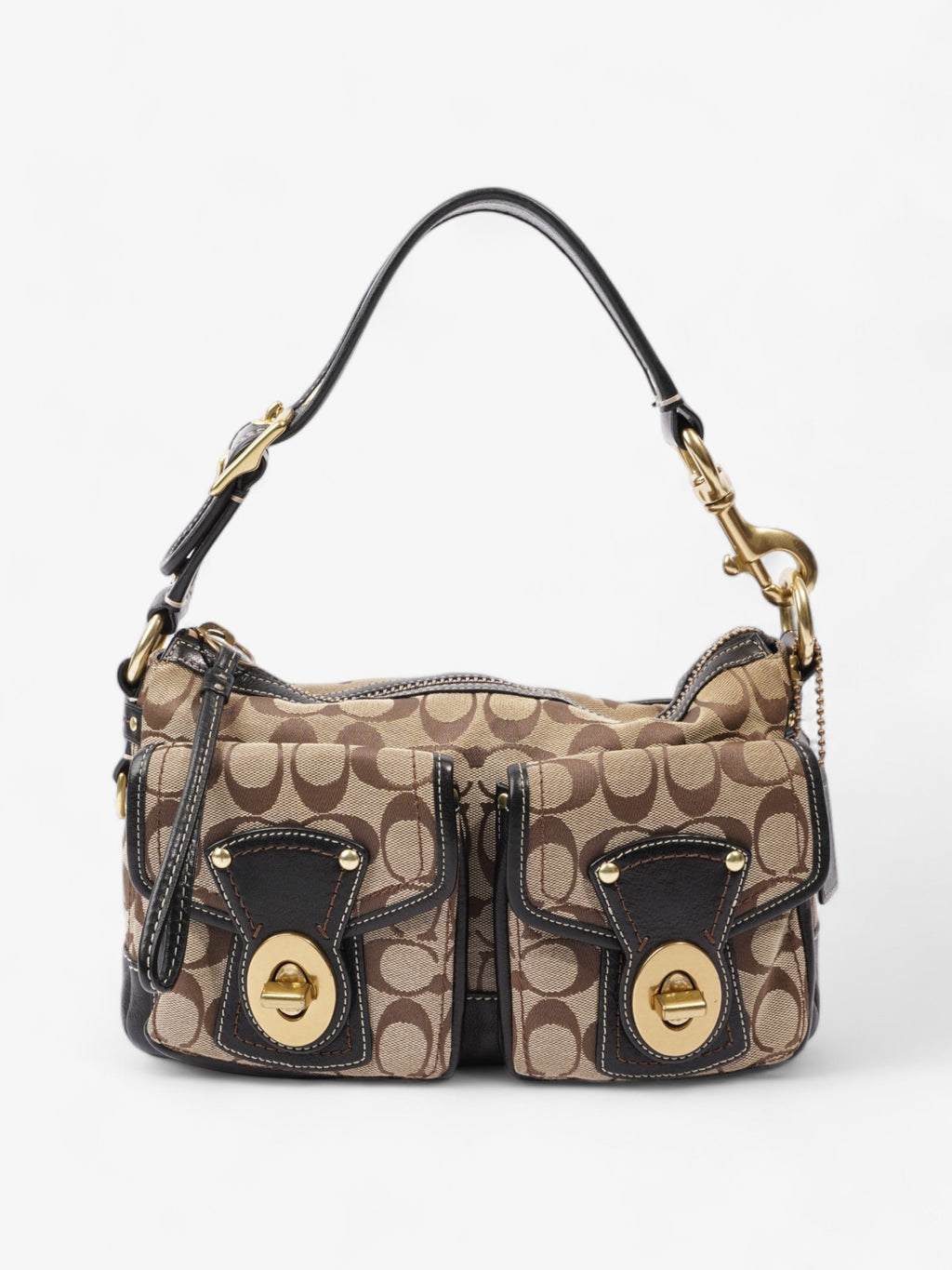 Coach Legacy Signature Canvas / Black Canvas