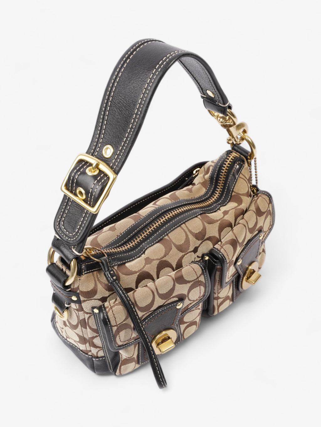 Coach Legacy Signature Canvas / Black Canvas