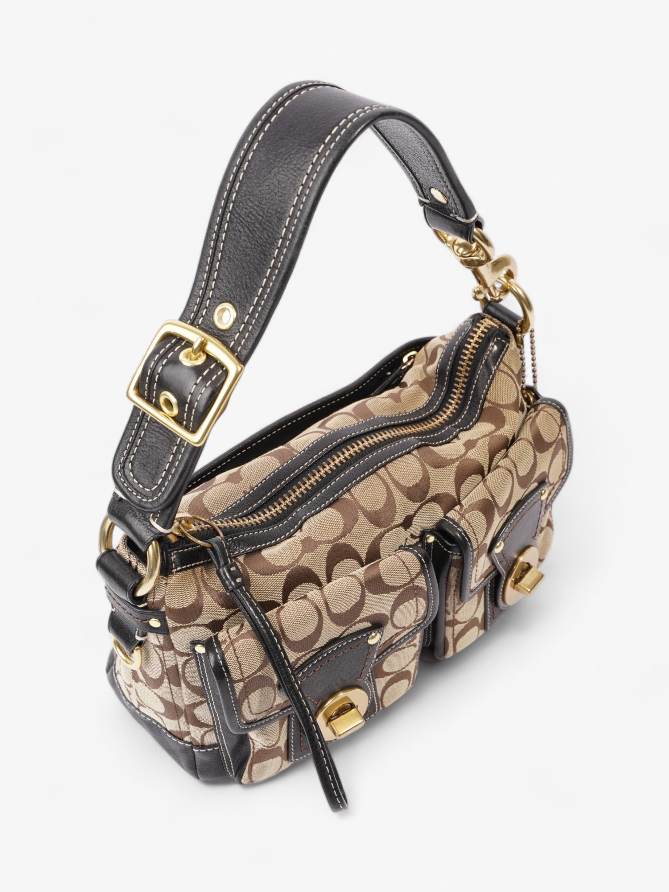 Coach Legacy Signature Canvas / Black Canvas