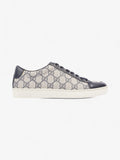 Gucci Brooklyn GG Supreme Sneakers Beige  / Navy Canvas EU 36 UK 3