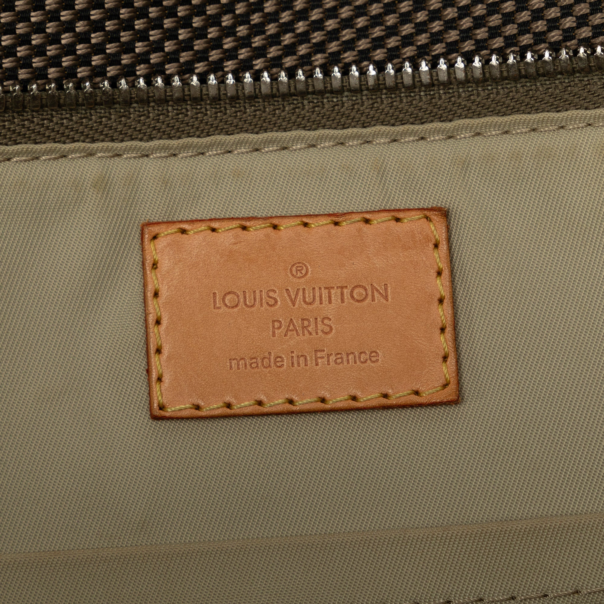 Brown Louis Vuitton Damier Geant Associe GM Travel Bag