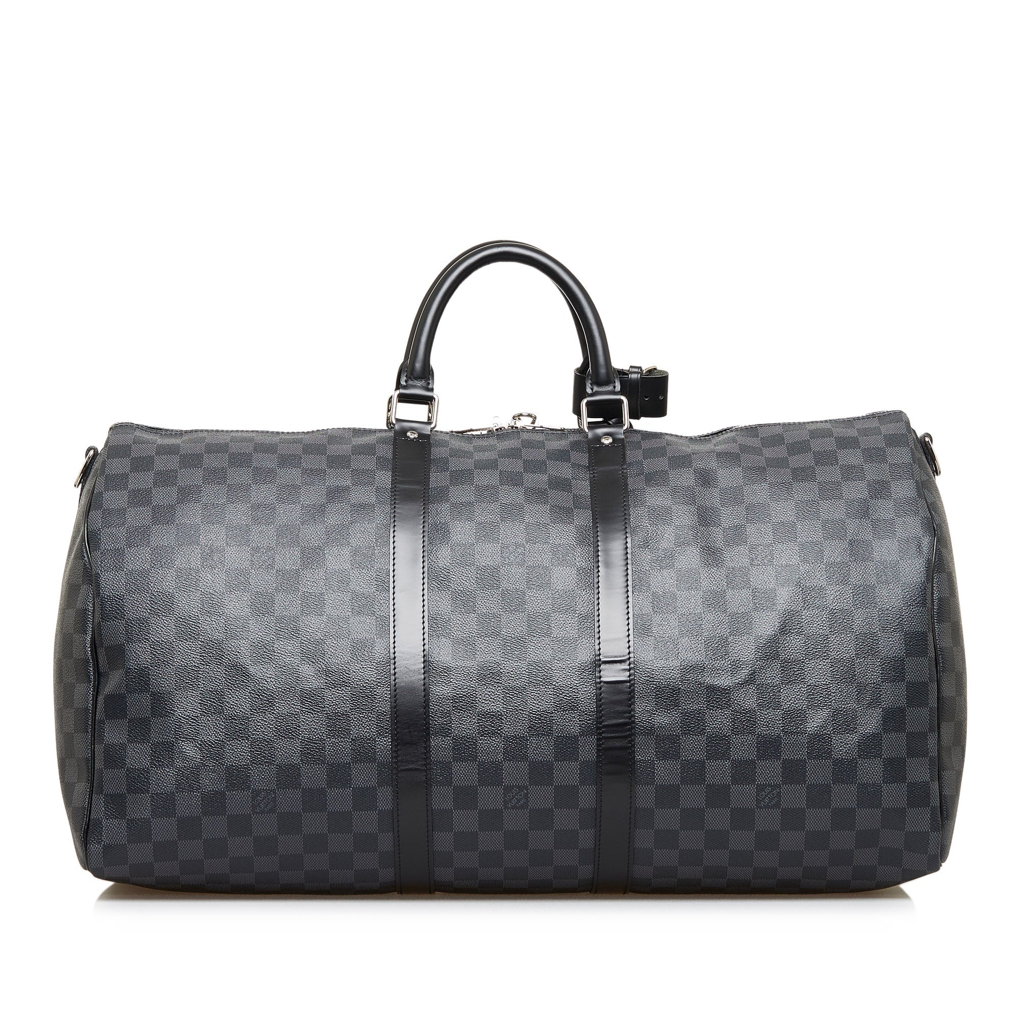 Louis Vuitton Keepall BandouliÃƒÆ’Ã‚Â¨re 55 Damier Graphite Canvas
