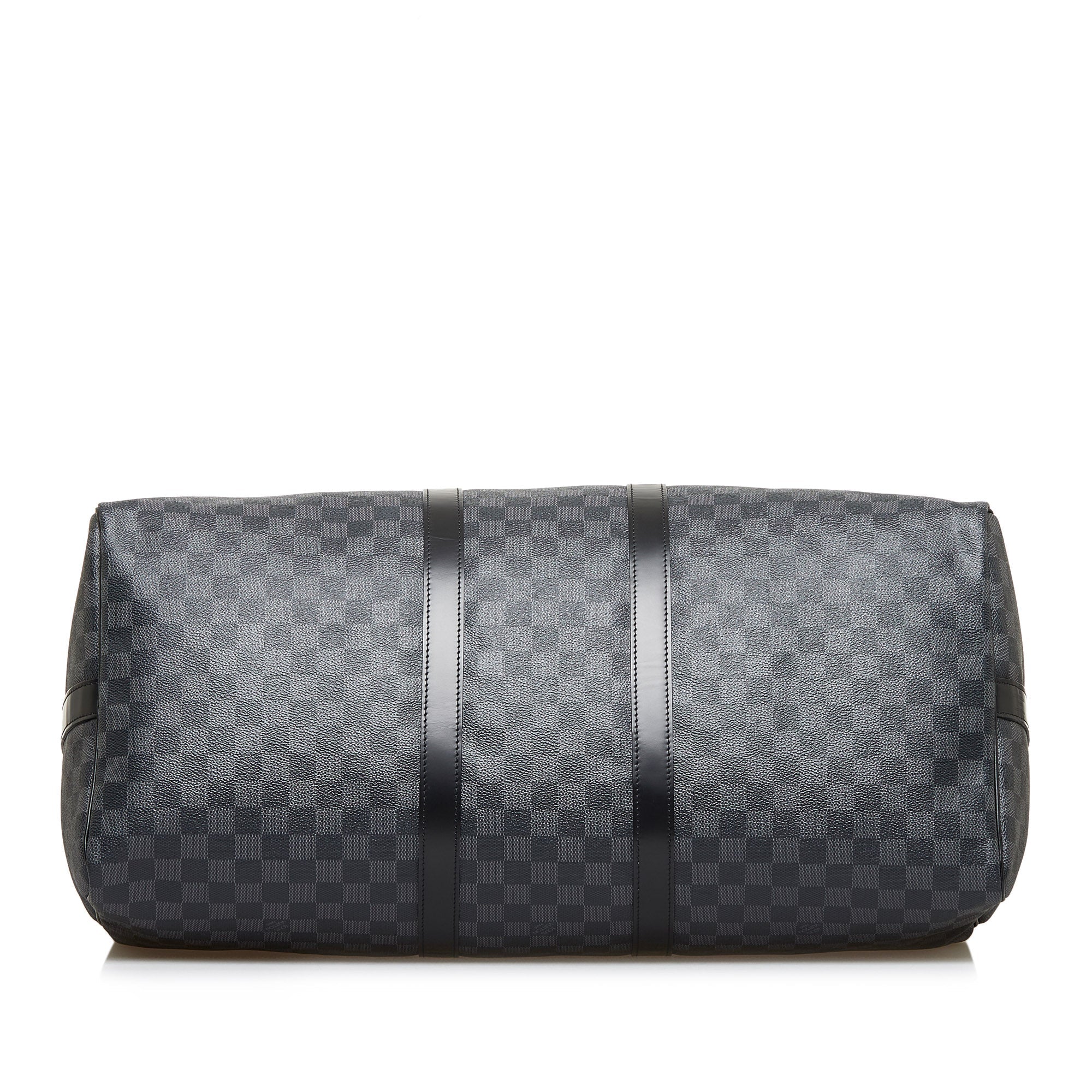 Louis Vuitton Keepall BandouliÃƒÆ’Ã‚Â¨re 55 Damier Graphite Canvas