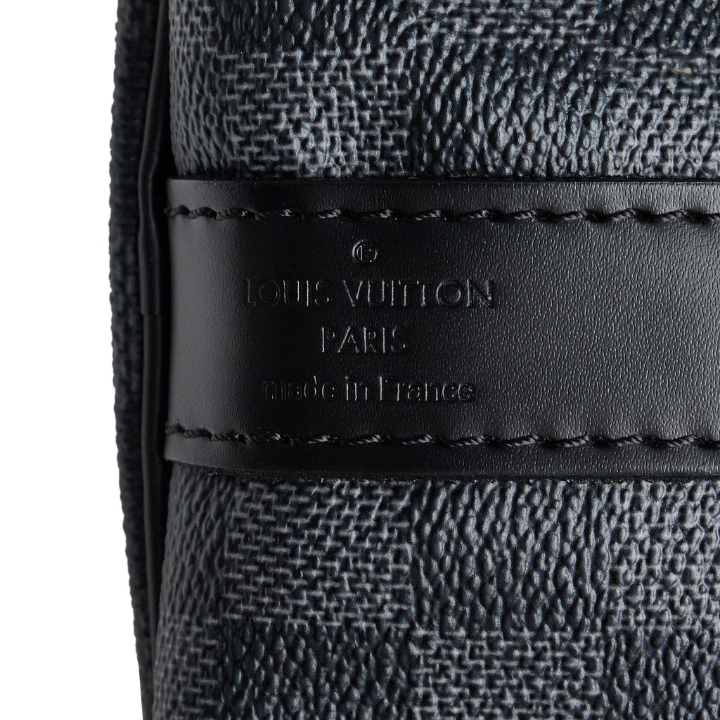 Louis Vuitton Keepall BandouliÃƒÆ’Ã‚Â¨re 55 Damier Graphite Canvas