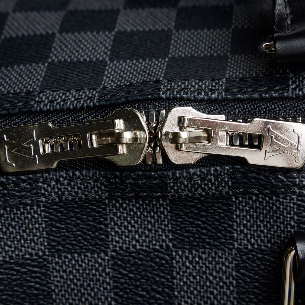 Louis Vuitton Keepall BandouliÃƒÆ’Ã‚Â¨re 55 Damier Graphite Canvas