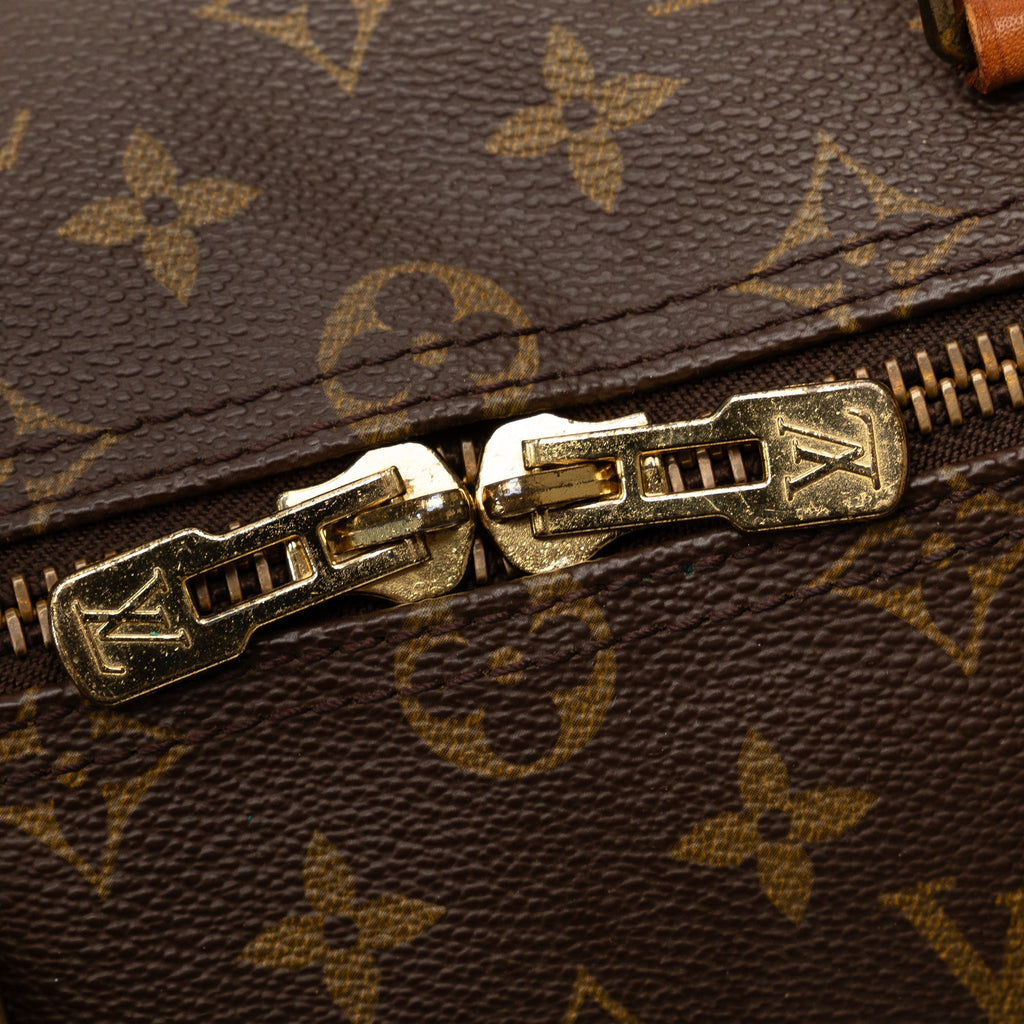 Brown Louis Vuitton Monogram Keepall 50 Travel Bag