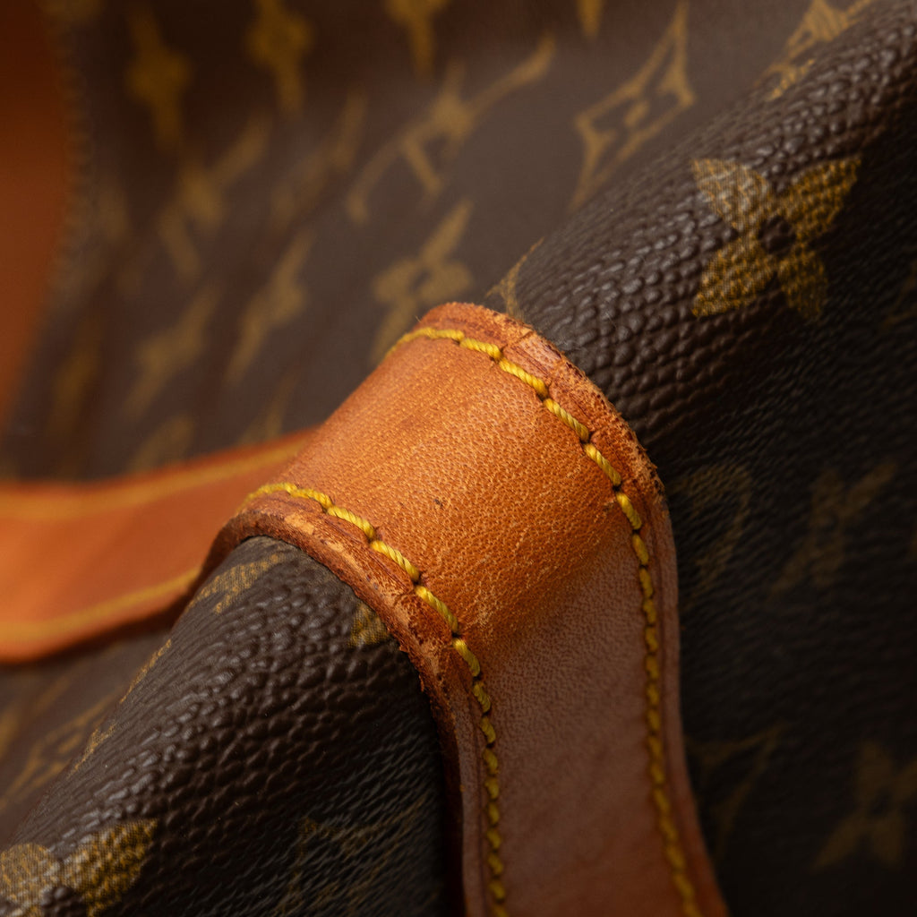 Brown Louis Vuitton Monogram Keepall 50 Travel Bag