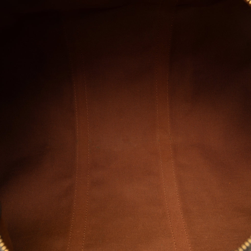 Brown Louis Vuitton Monogram Keepall 50 Travel Bag