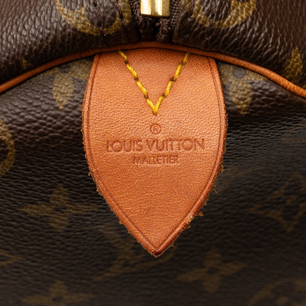Brown Louis Vuitton Monogram Keepall 50 Travel Bag