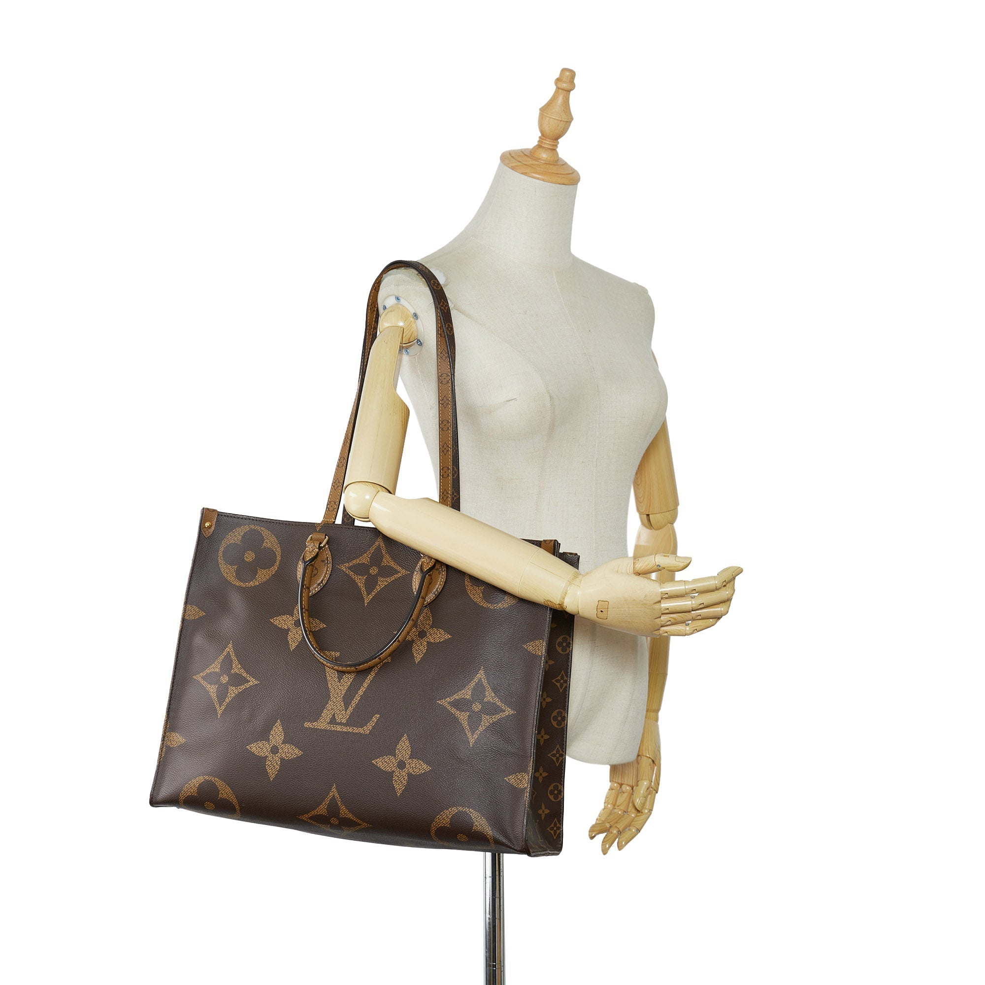 Louis Vuitton Onthego GM Reverse Giant Monogram Canvas