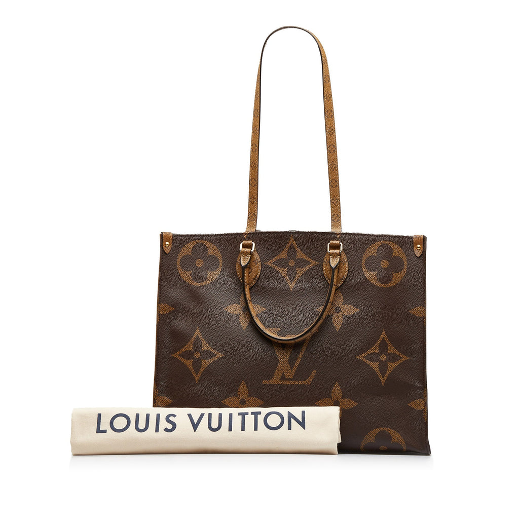 Louis Vuitton Onthego GM Reverse Giant Monogram Canvas