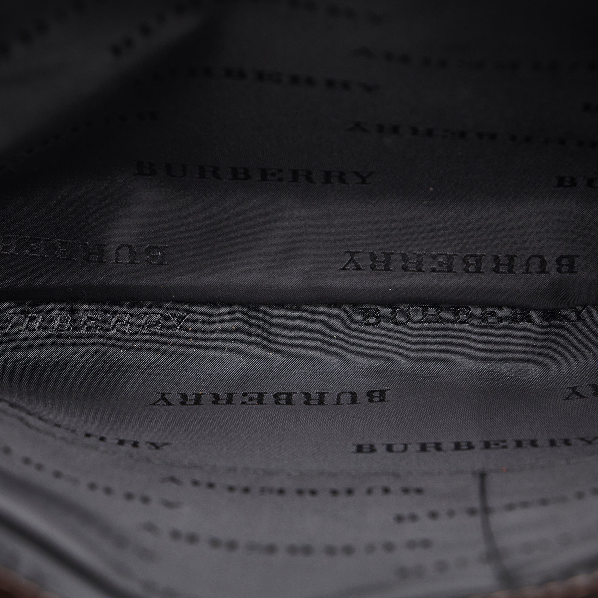 Brown Burberry House Check Tote