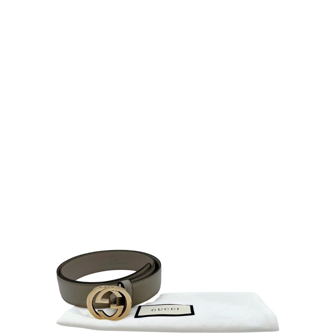 Cintura Gucci Interlocking tg 42