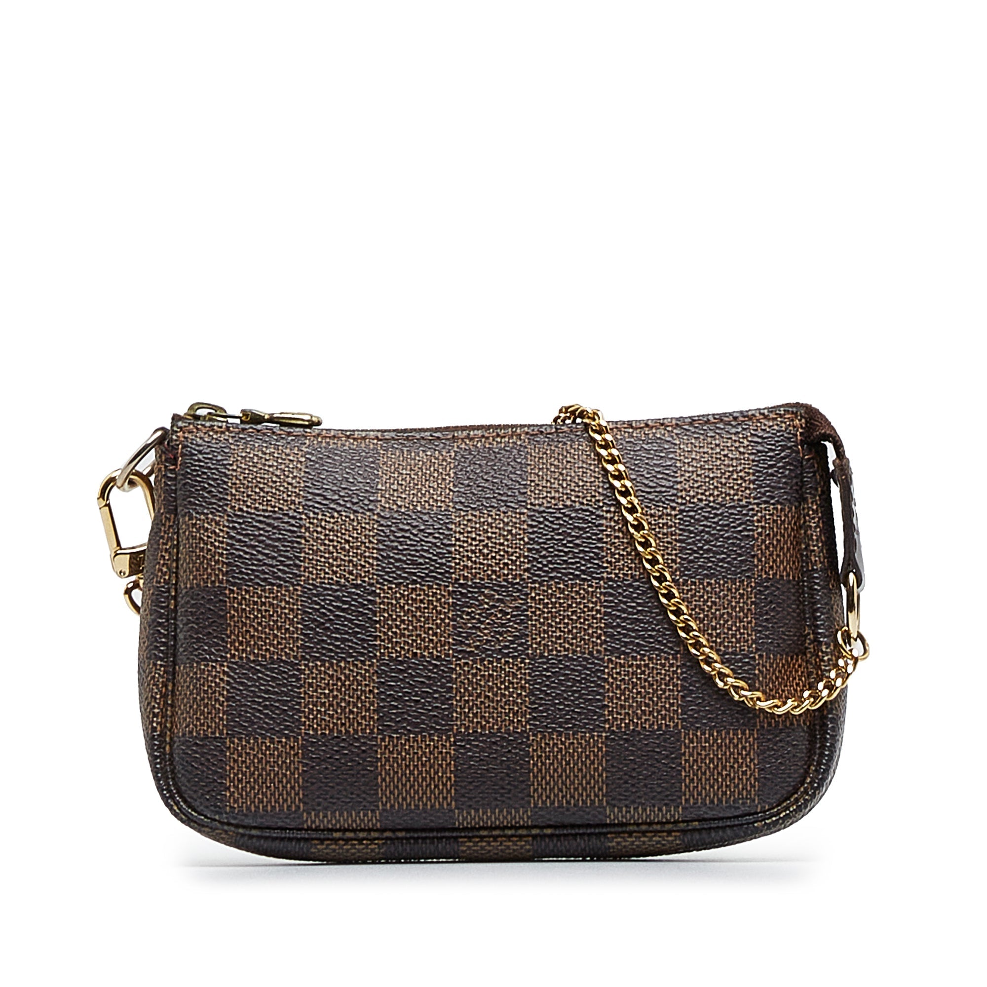 Louis Vuitton Pochette Accessoires Mini Damier Ebene Canvas