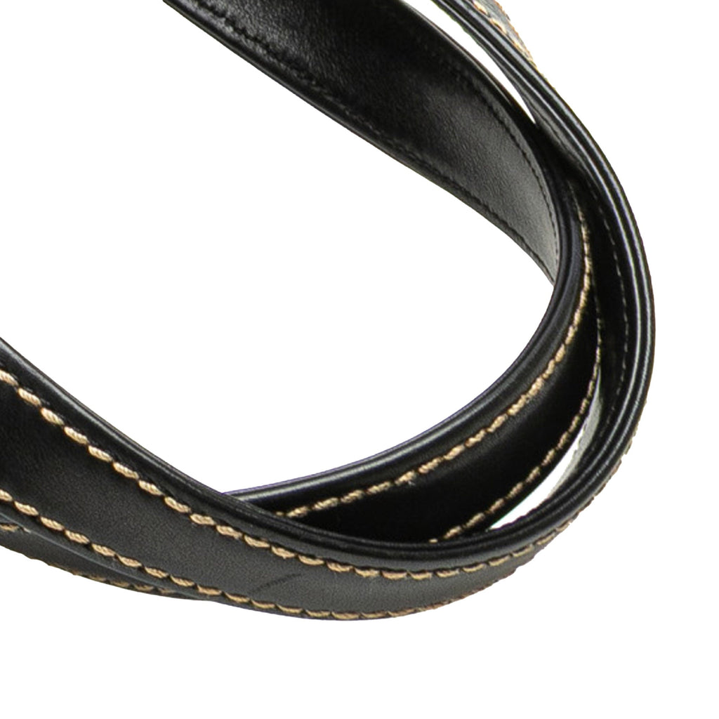 Chanel Cc Lambskin Wild Stitch Handbag