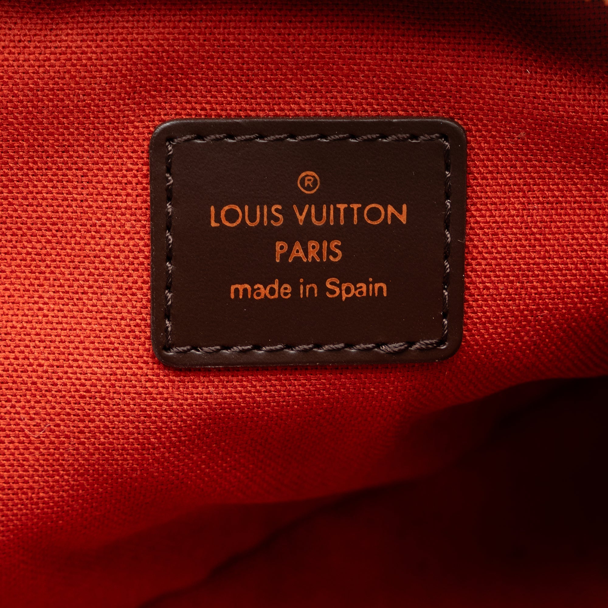 Brown Louis Vuitton Damier Ebene Geronimos Crossbody Bag