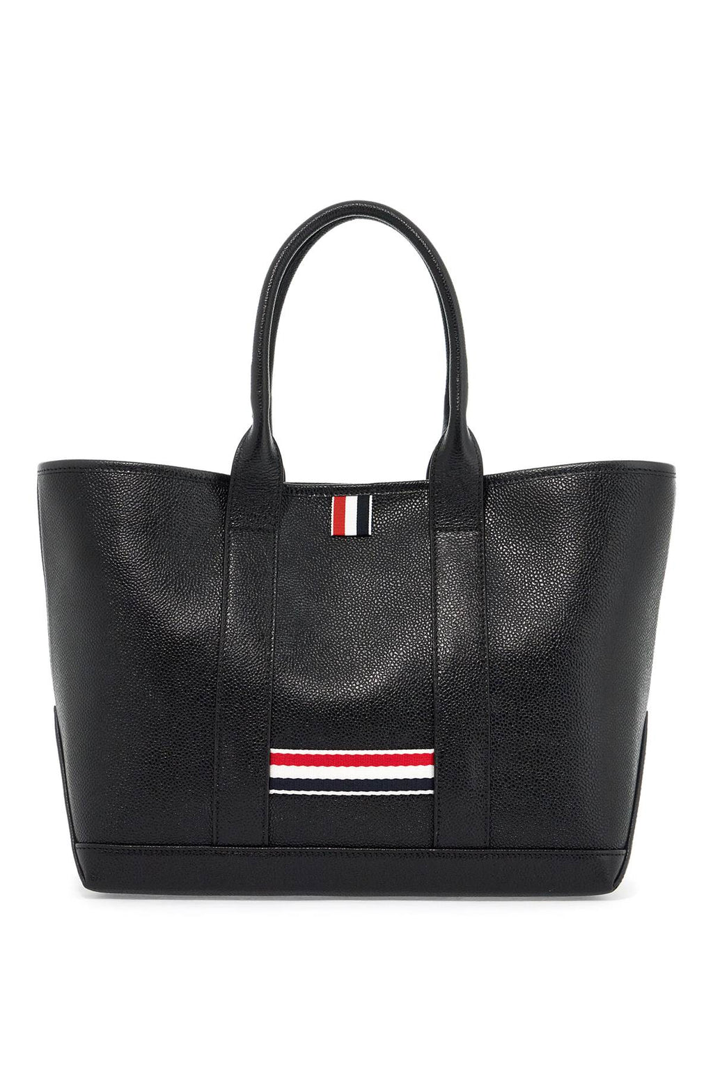 Thom Browne Small Leather Tote Bag For Tools Men