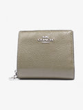 Coach Snap Wallet Khaki Leather
