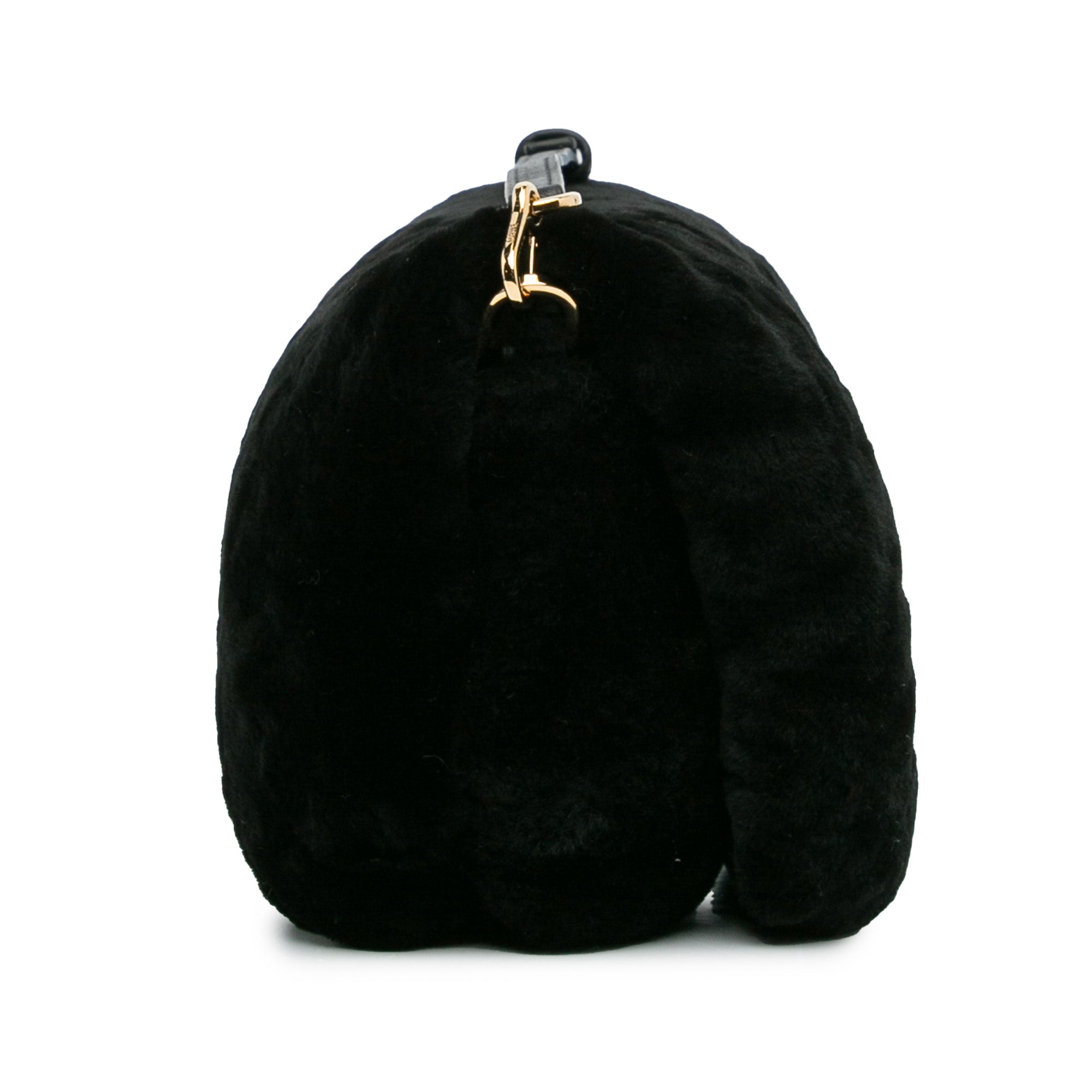 Loewe Goya Mini Black Shearling