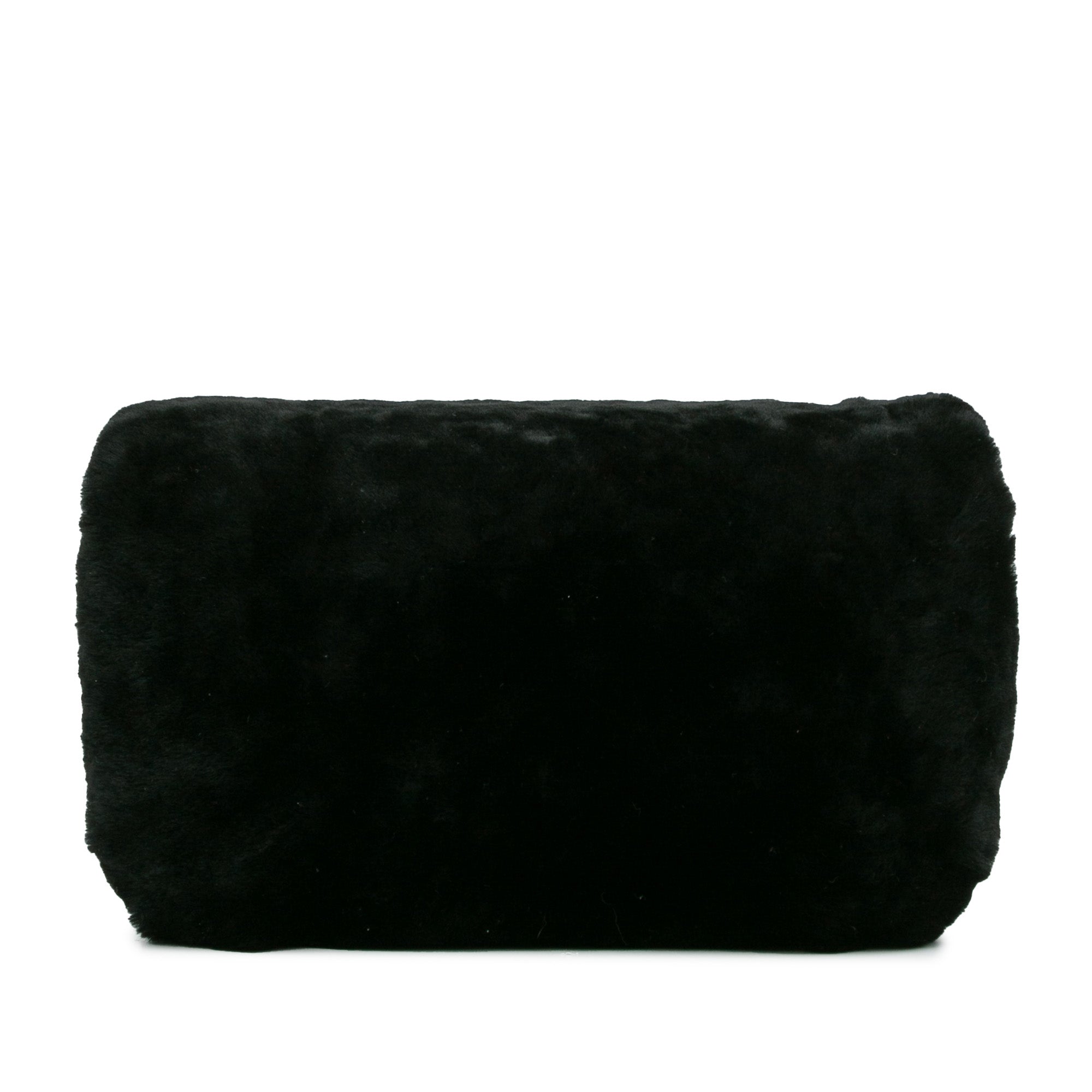 Loewe Goya Mini Black Shearling