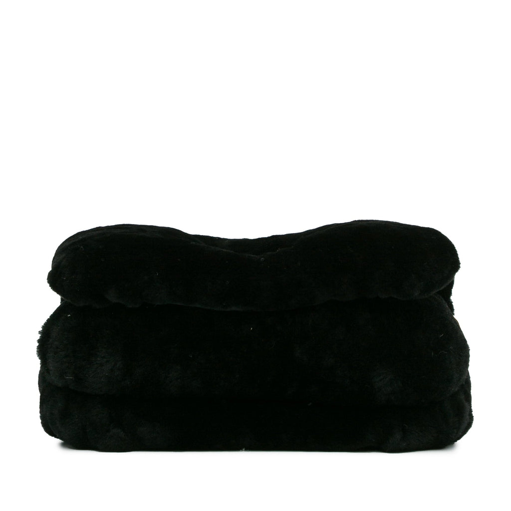 Loewe Goya Mini Black Shearling
