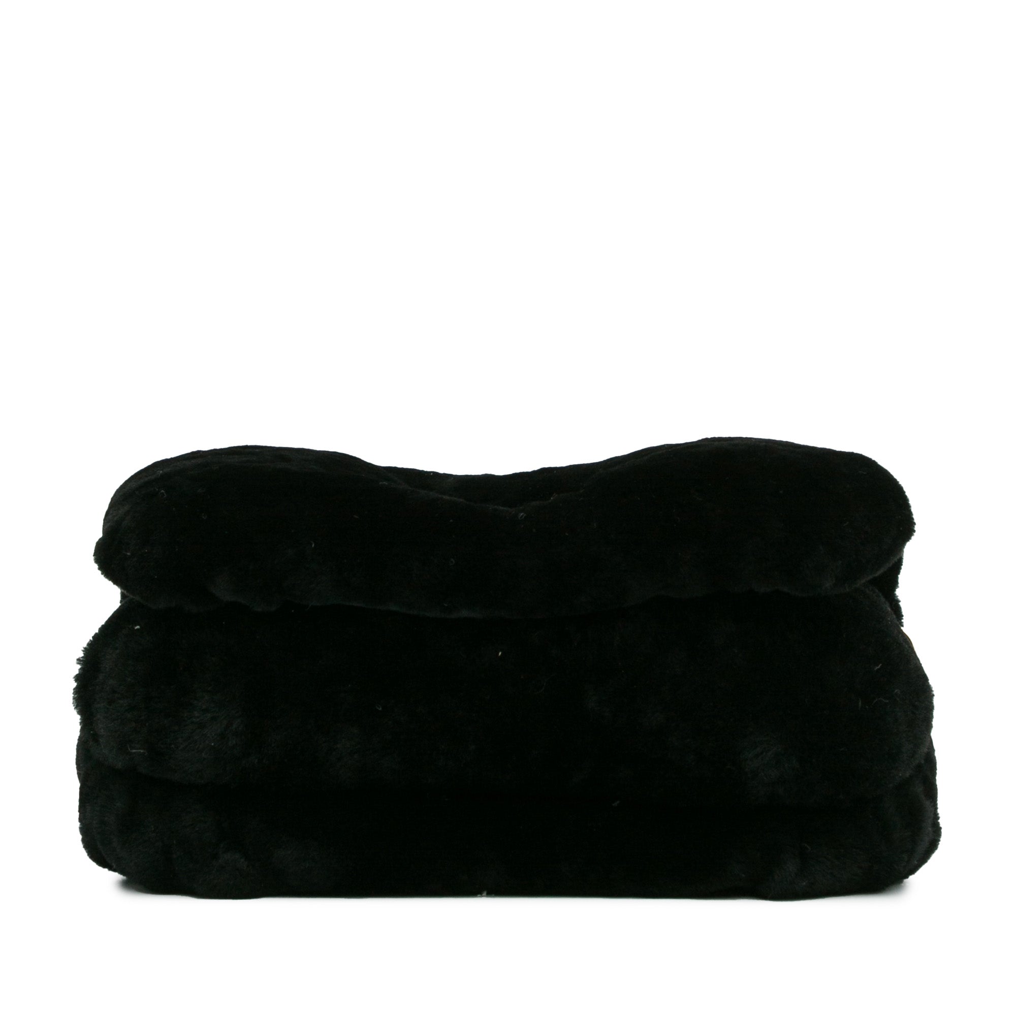 Loewe Goya Mini Black Shearling