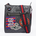 Gucci Night Courrier messenger bag Black GG Supreme Coated Canvas