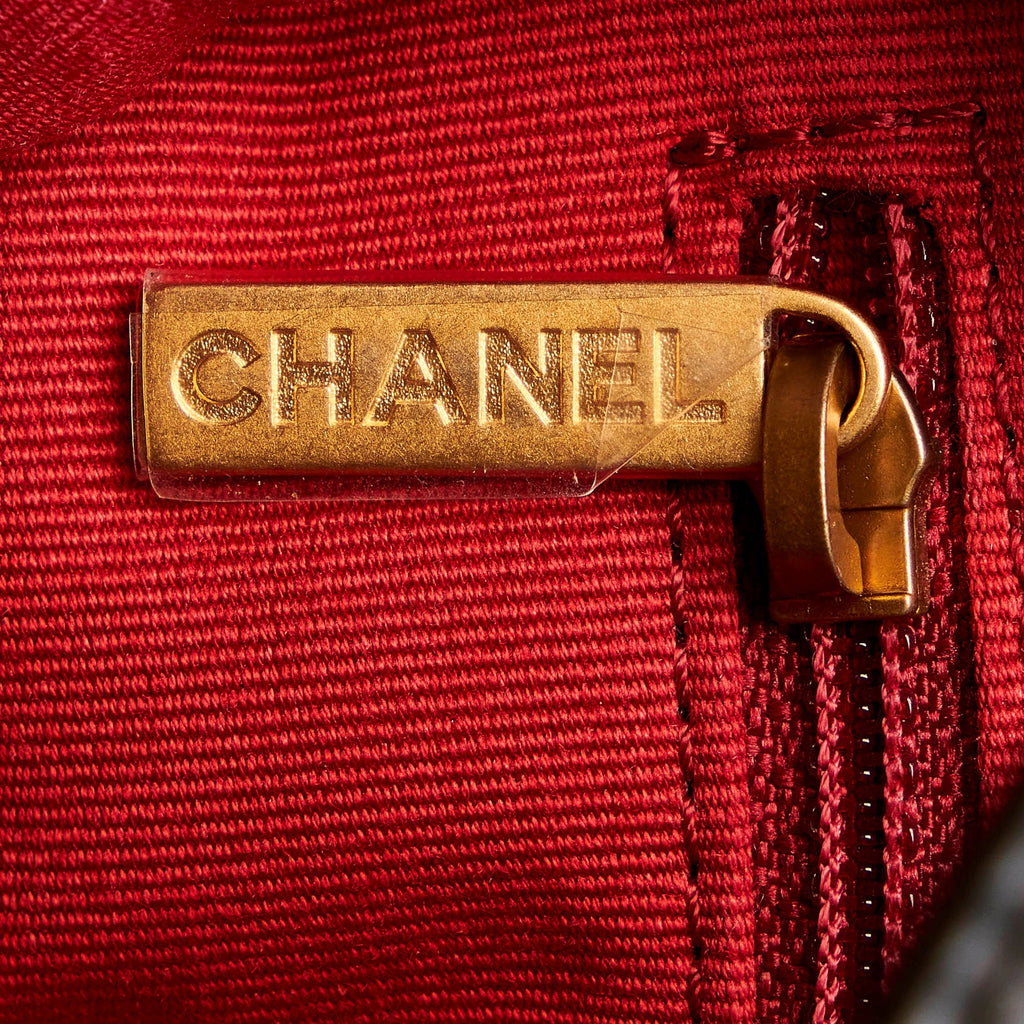 Chanel Shopper Tote Mini Black Calfskin Gold