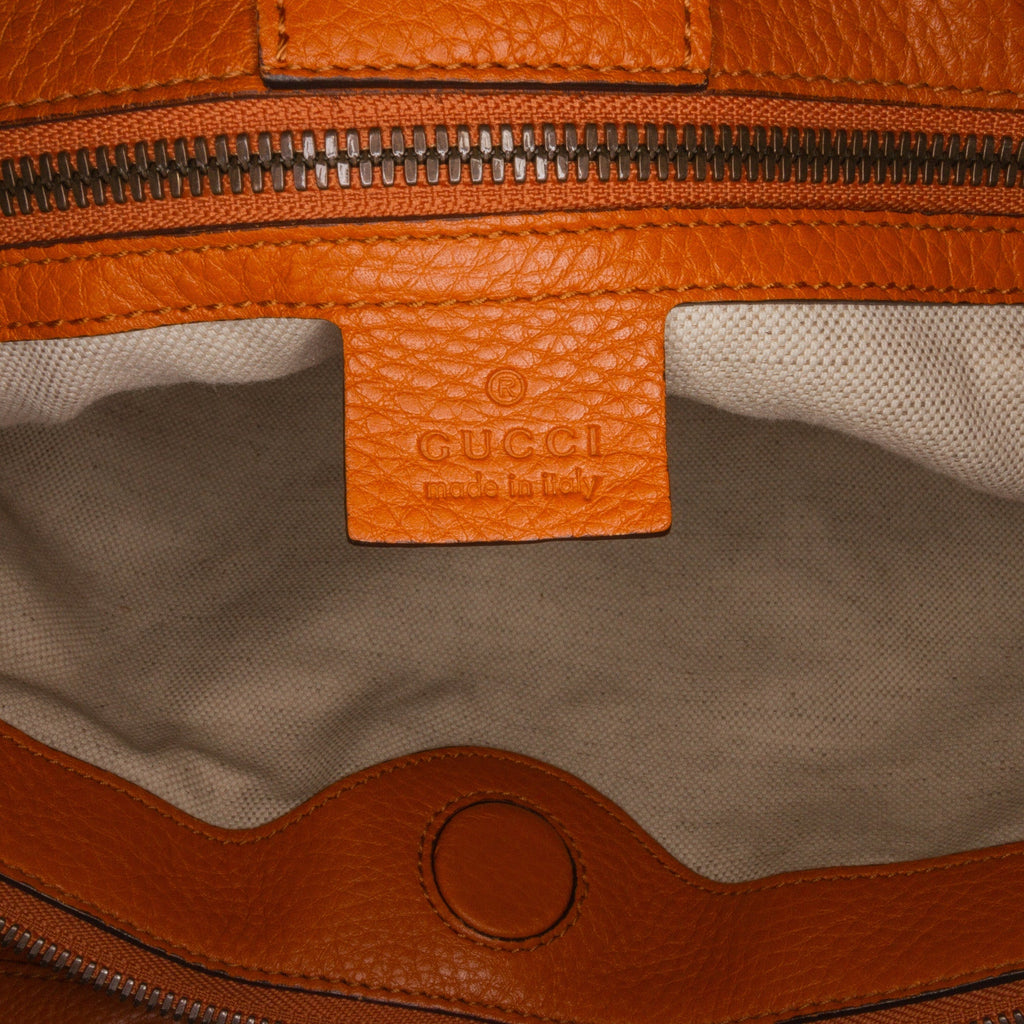 Gucci Bamboo Shopper Large Orange