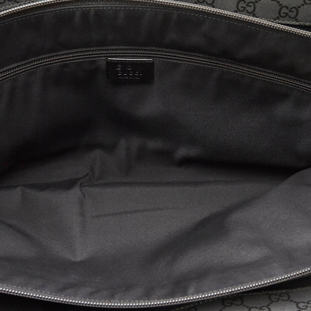 Black Gucci GG Nylon Tote