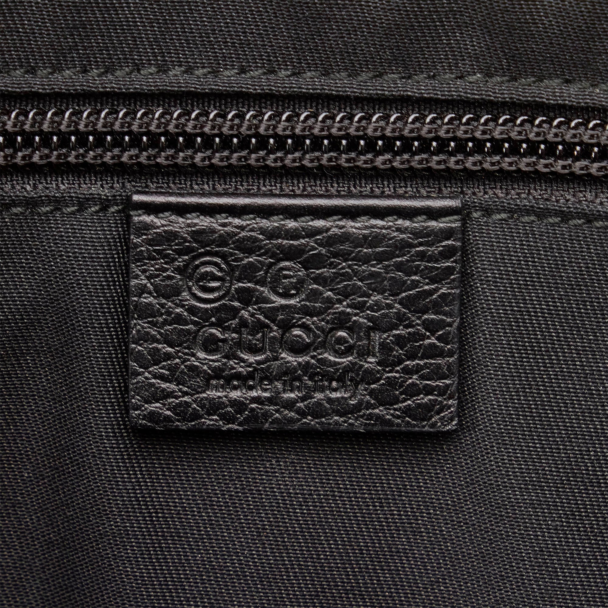 Black Gucci GG Nylon Tote
