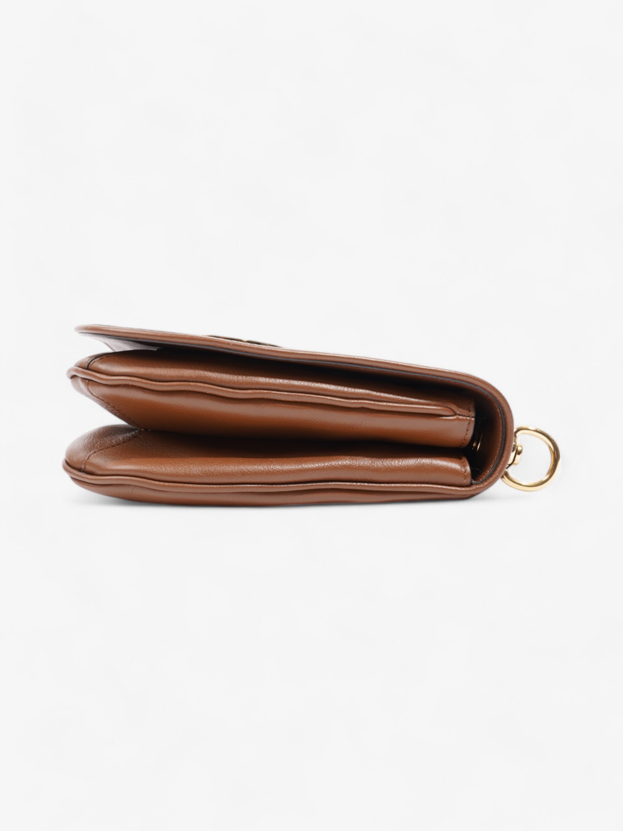 Gucci Blondie Top Handle Bag Brown Leather Medium
