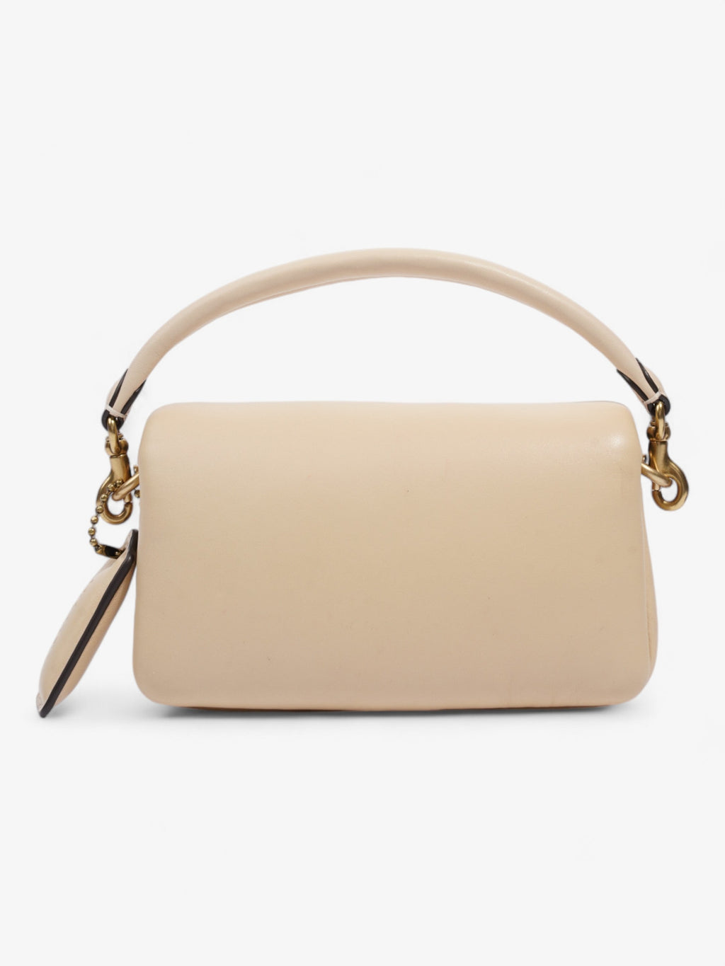 Coach Pillow Tabby Ivory Nappa Leather 18