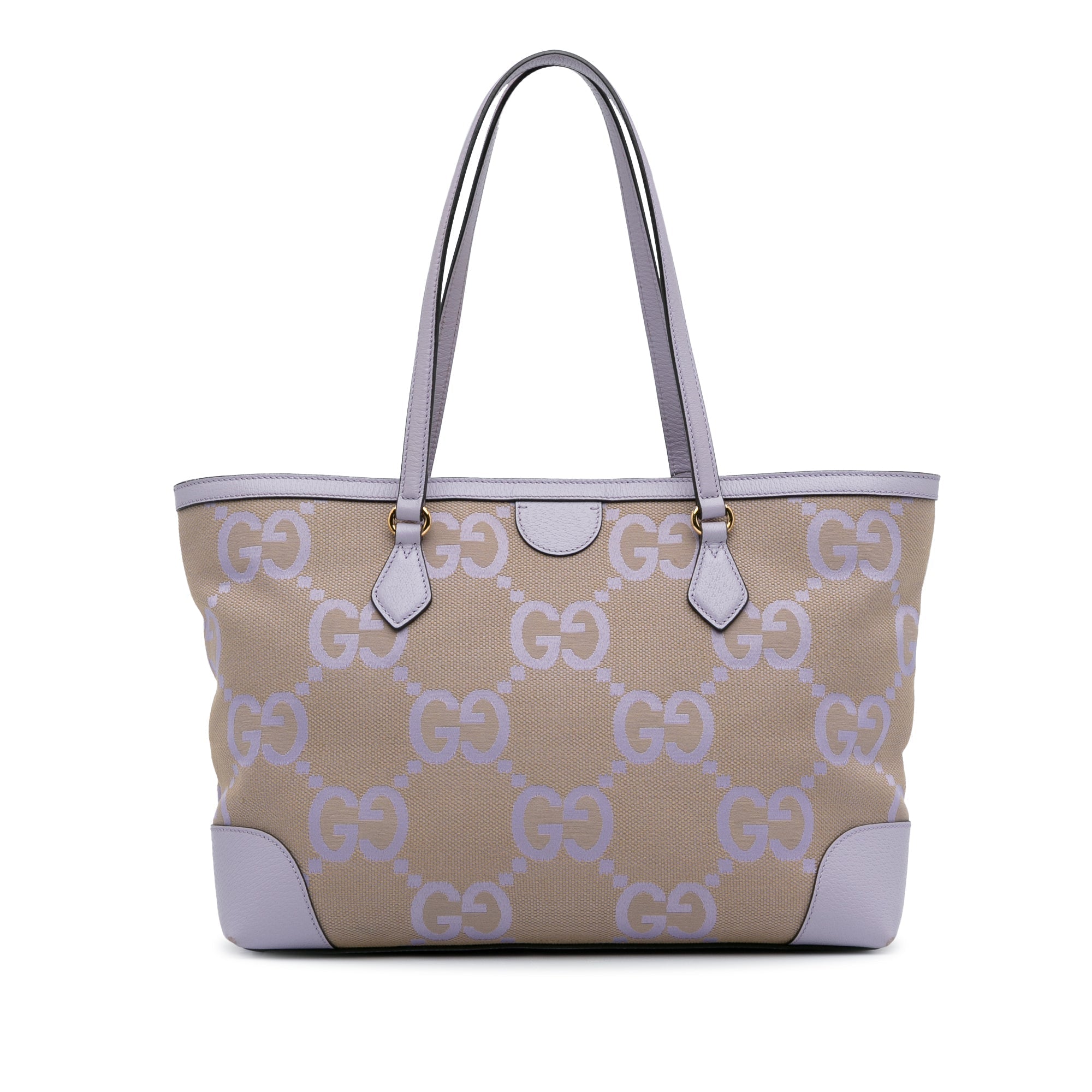 Purple Gucci Medium Jumbo GG Ophidia Tote