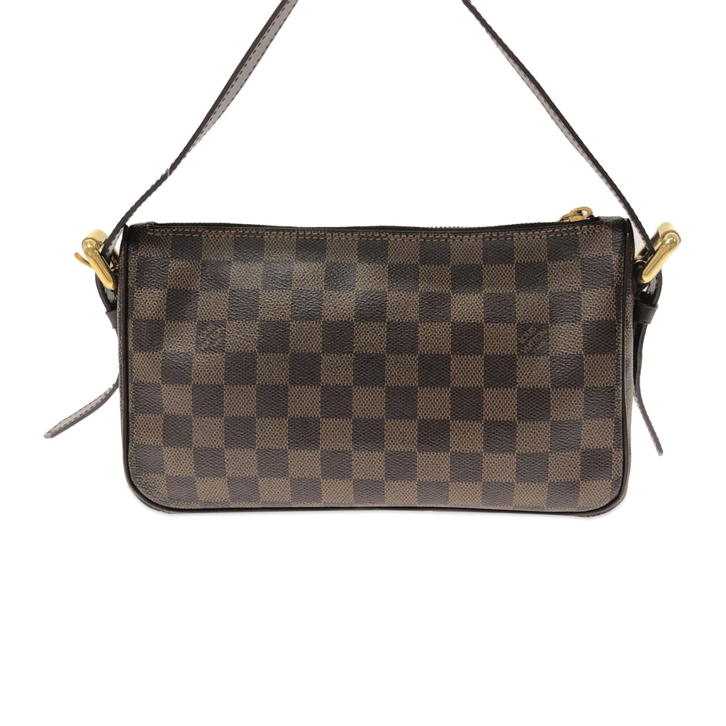 Brown Louis Vuitton Damier Ebene Ravello GM Shoulder Bag