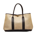 Beige Hermes Garden Party PM Tote Bag