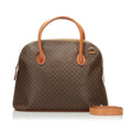 Celine Dome Brown Macadam Canvas