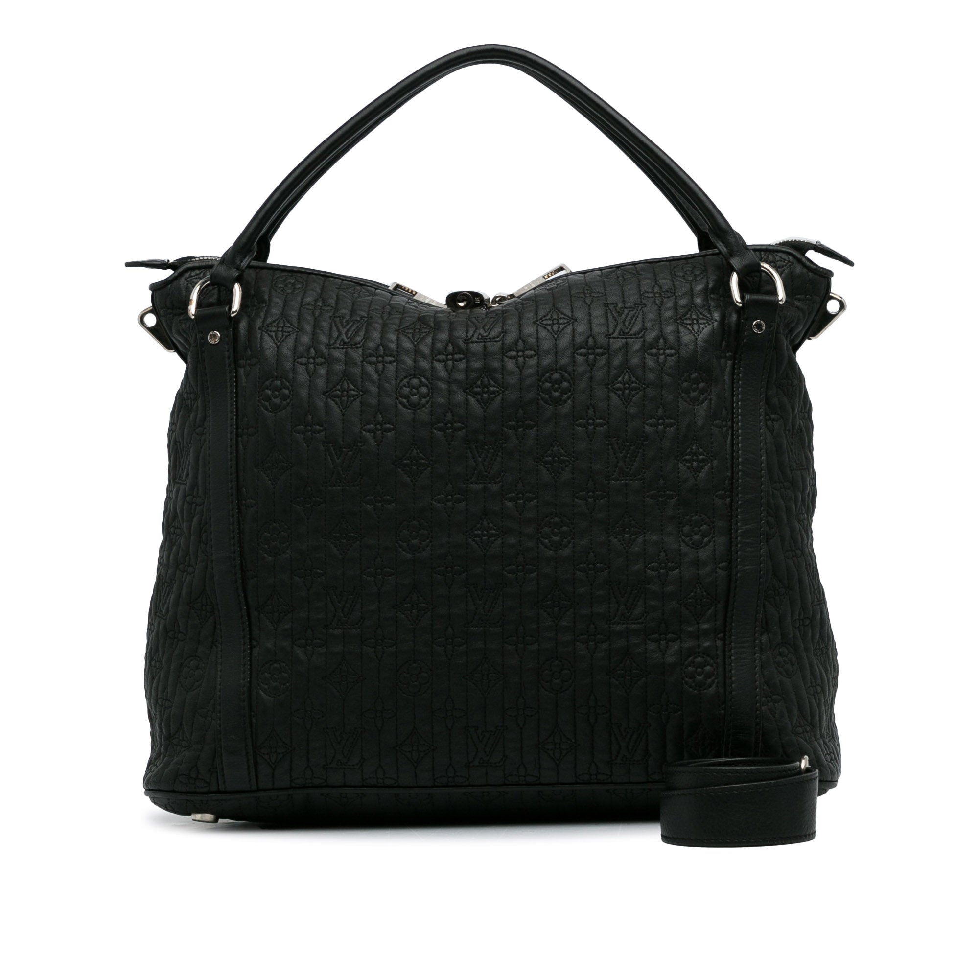 Black Louis Vuitton Monogram Antheia Ixia MM Satchel