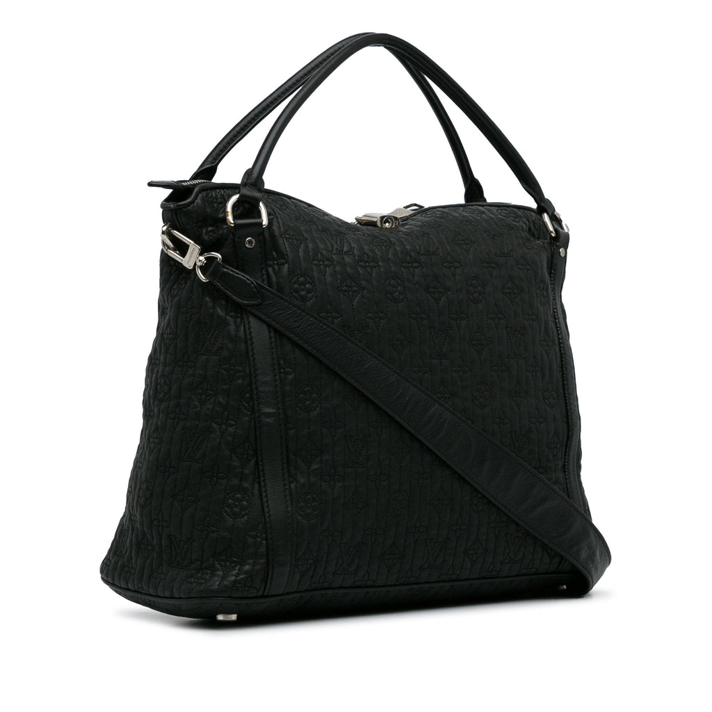 Black Louis Vuitton Monogram Antheia Ixia MM Satchel
