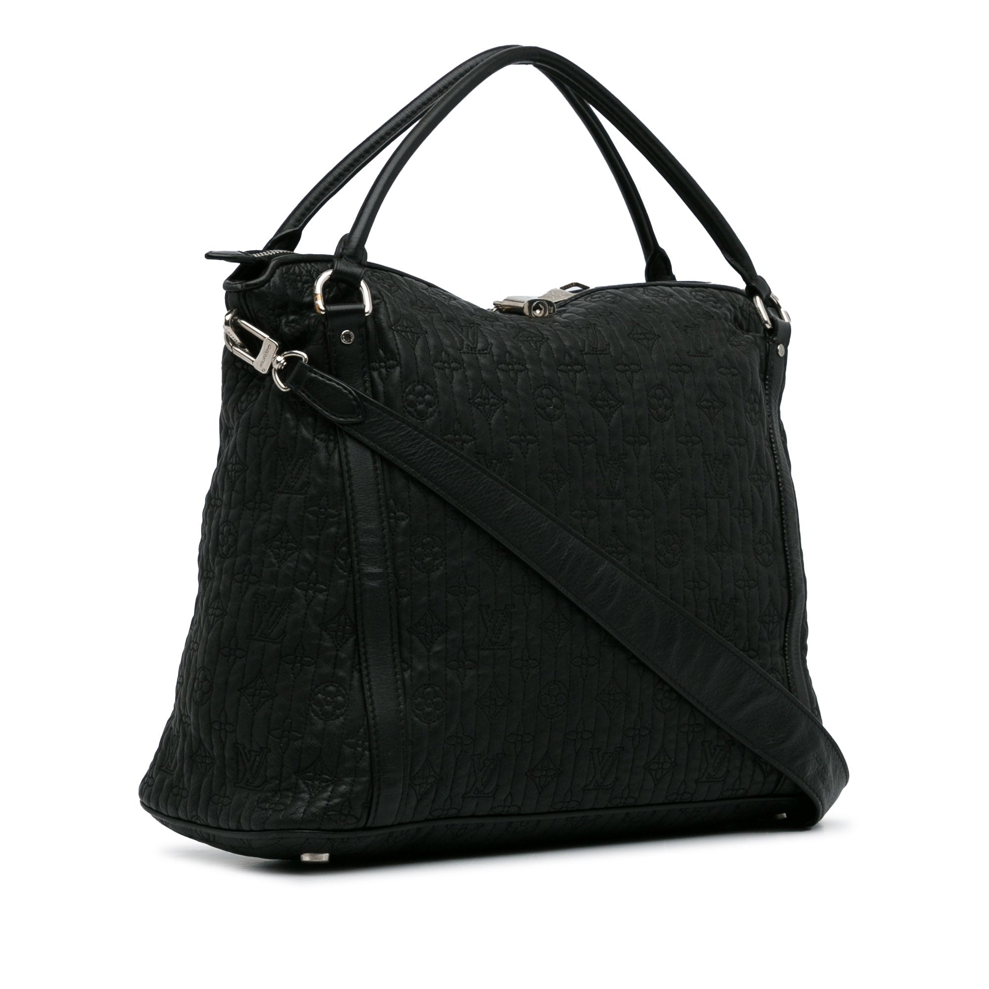 Black Louis Vuitton Monogram Antheia Ixia MM Satchel