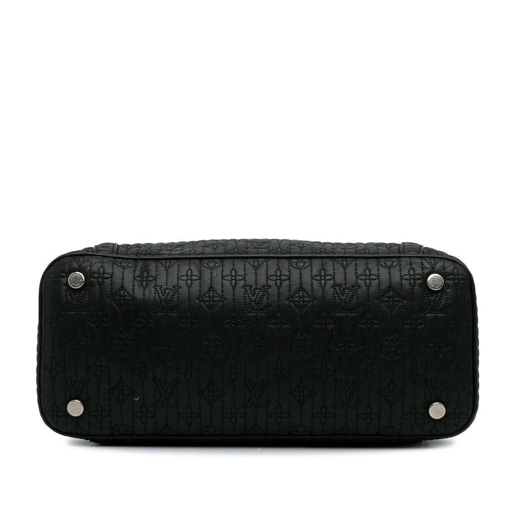 Black Louis Vuitton Monogram Antheia Ixia MM Satchel