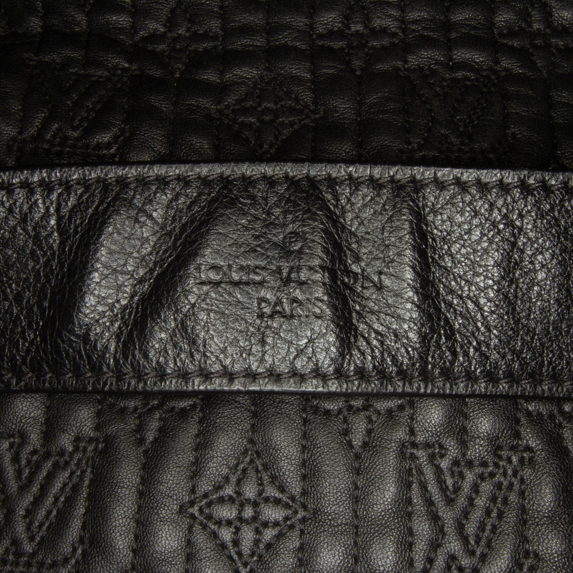 Black Louis Vuitton Monogram Antheia Ixia MM Satchel
