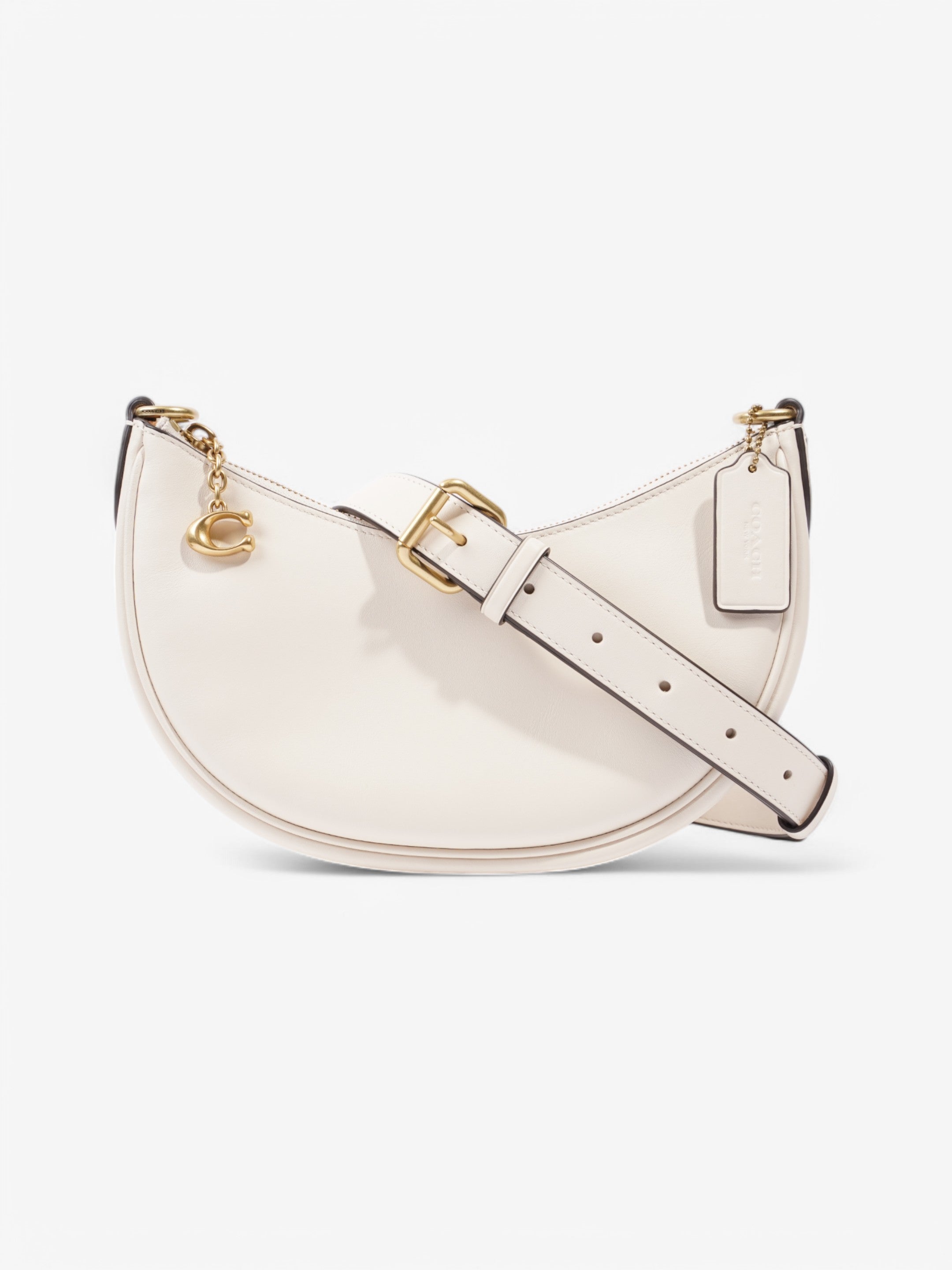 Coach Mira Shoulder Bag Cream Leather