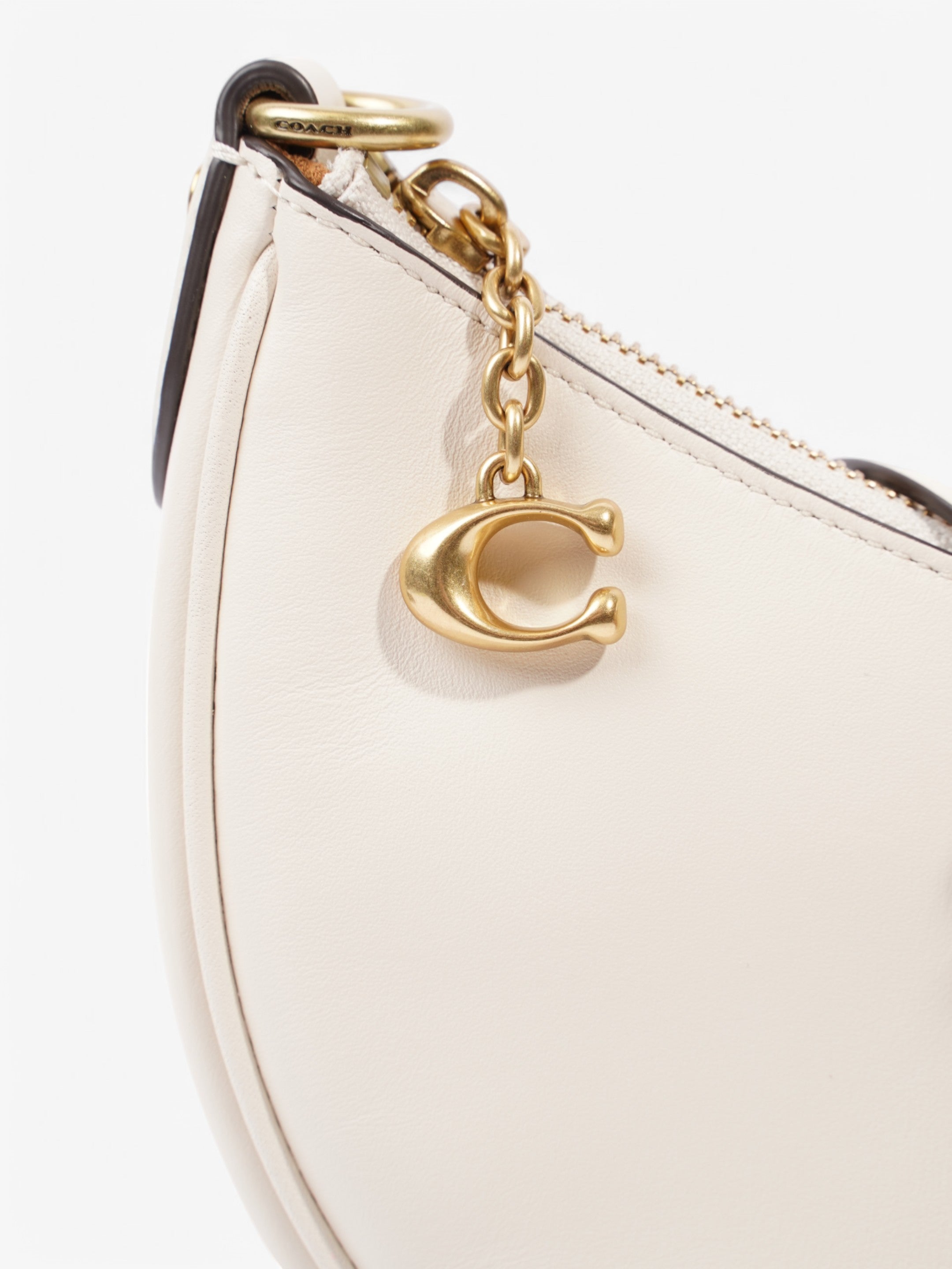 Coach Mira Shoulder Bag Cream Leather