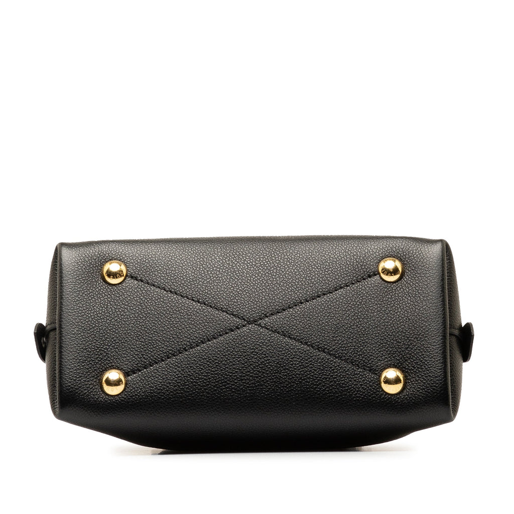 Black Louis Vuitton Monogram Empreinte Neo Alma BB Satchel