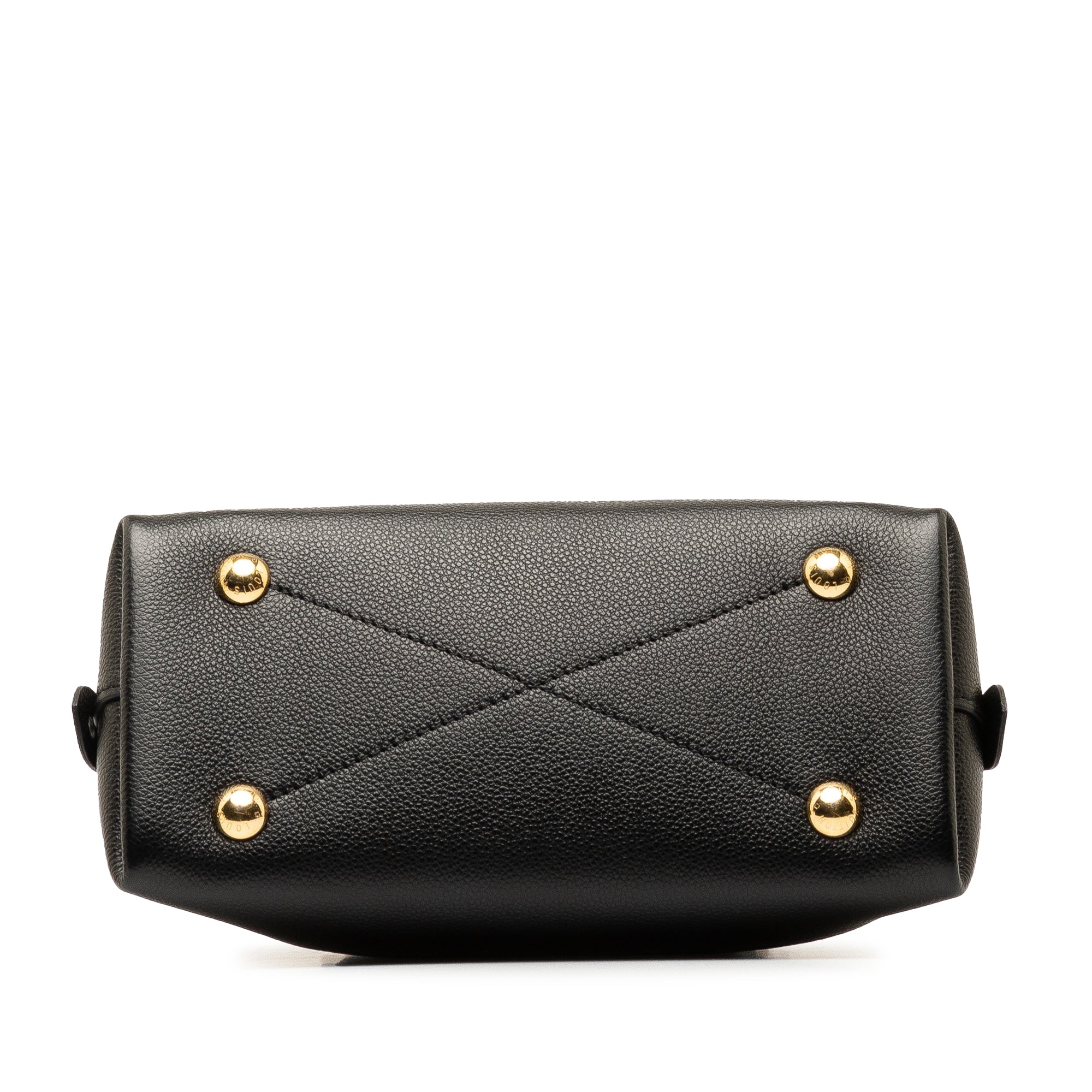 Black Louis Vuitton Monogram Empreinte Neo Alma BB Satchel