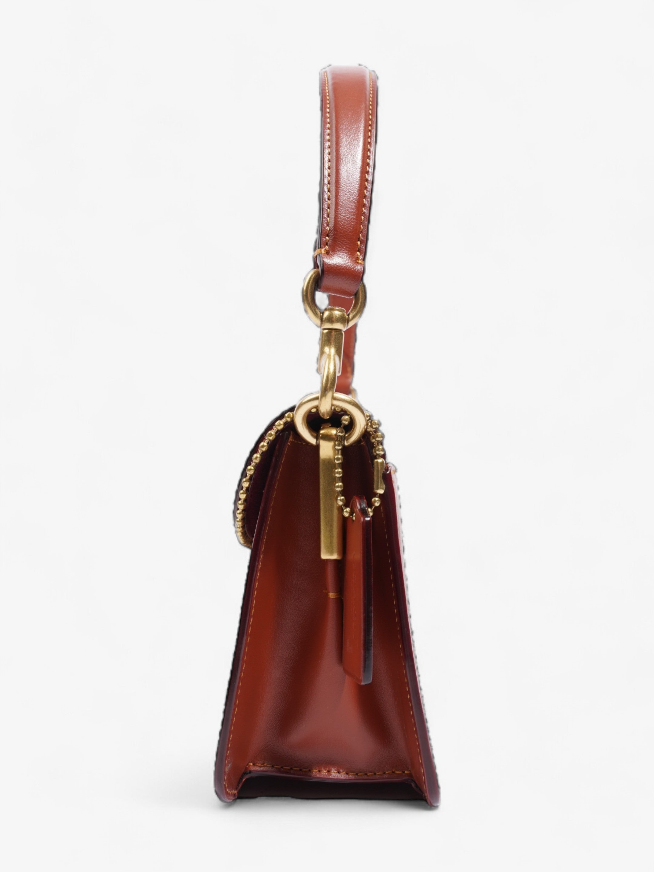 Coach Tabby Brown / Beige Leather 26
