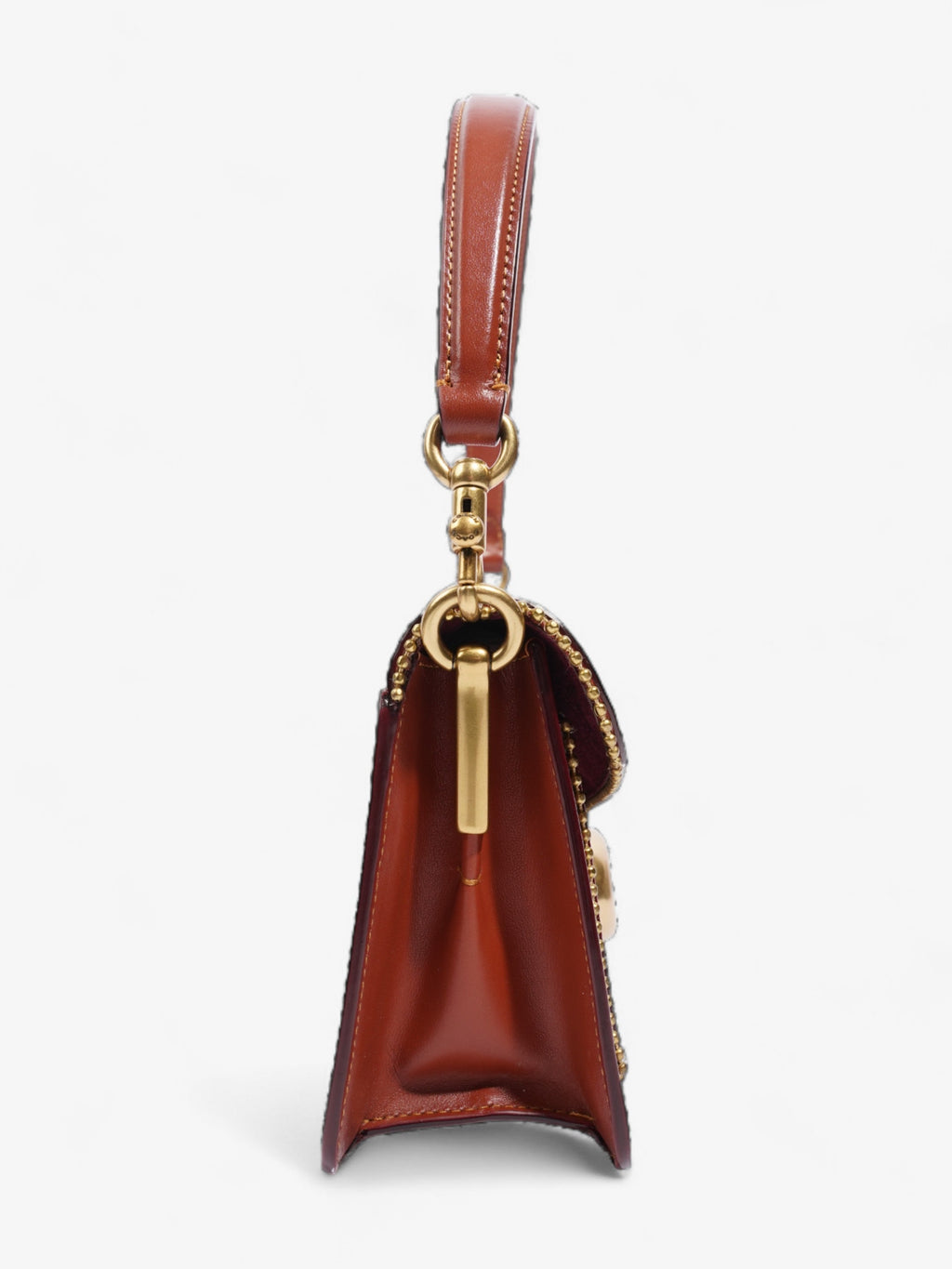 Coach Tabby Brown / Beige Leather 26