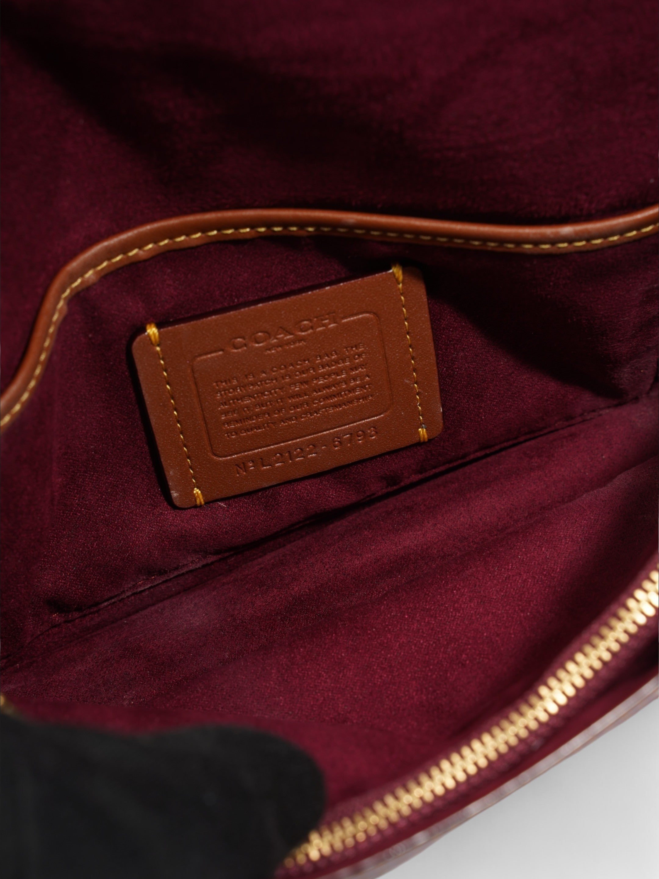 Coach Tabby Brown / Beige Leather 26