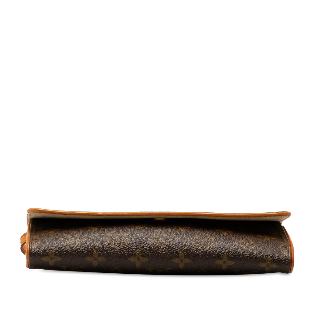 Brown Louis Vuitton Monogram Pochette Twin GM Crossbody Bag